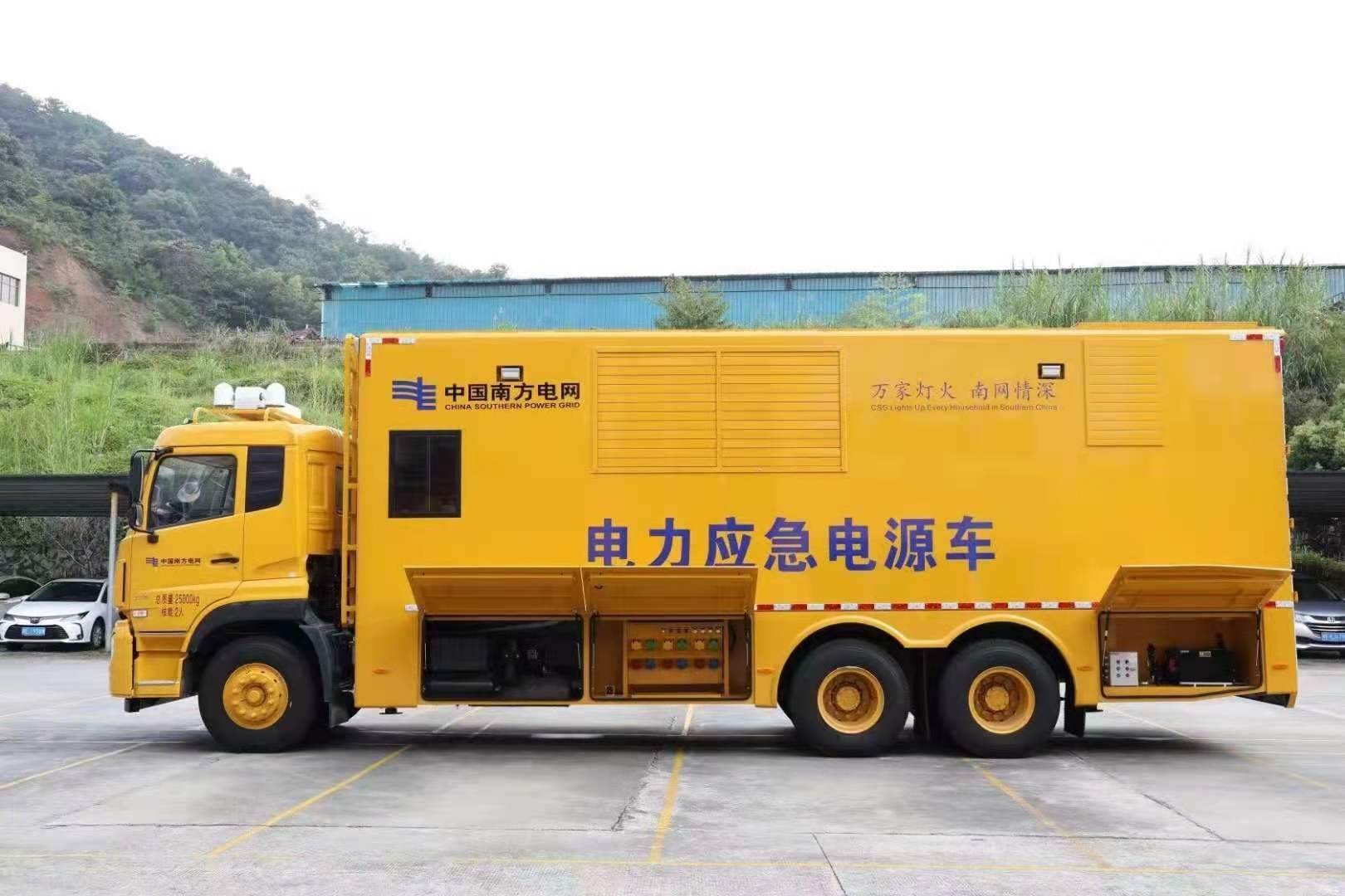 兴宾安康大型柴油发电机发电车UPS电源出租租赁